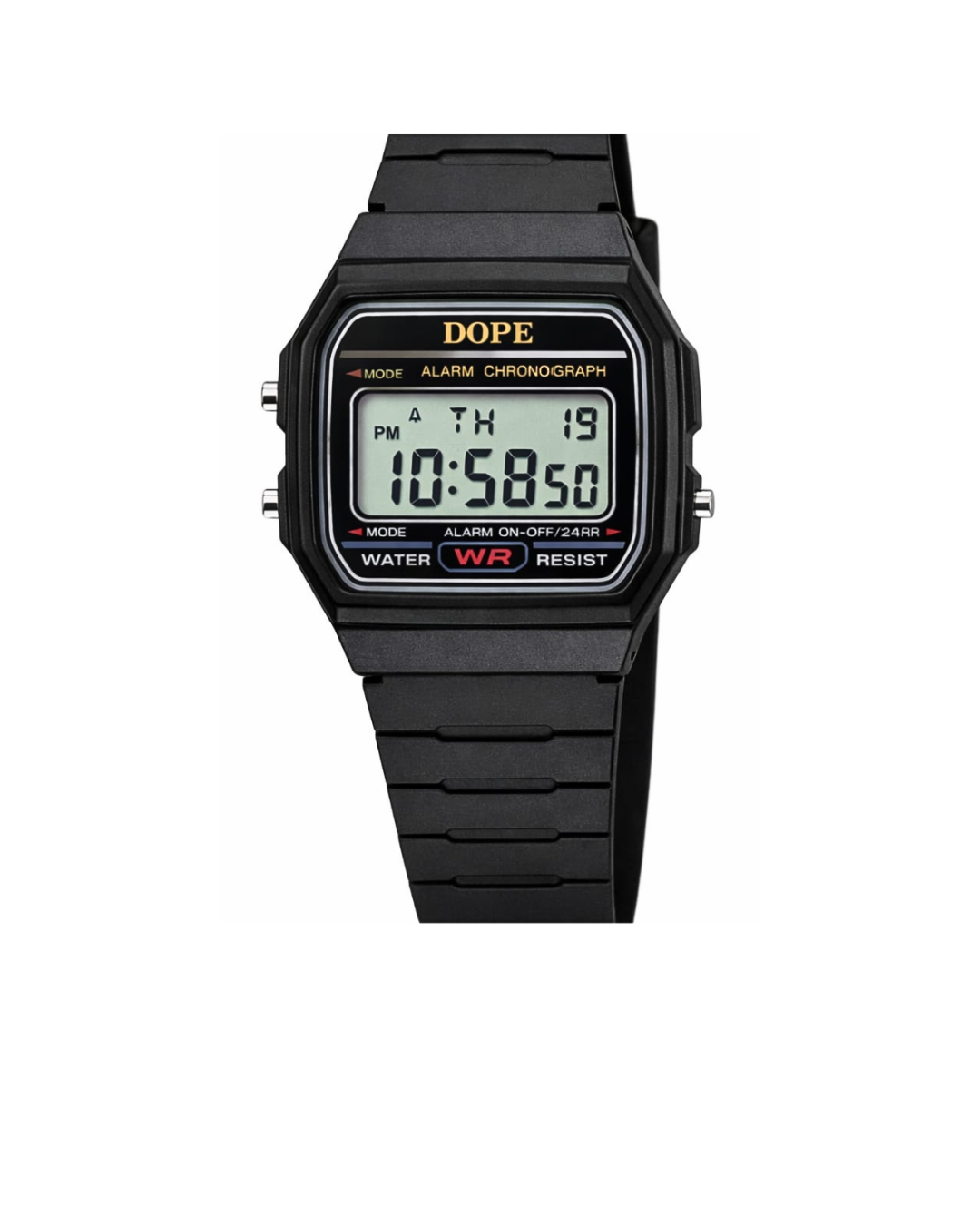DOPEwhite 'sithole' Watch (Black)