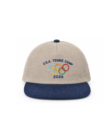 DOPEwhite 'U.S.A Tennis Camp' Cap (Blue)