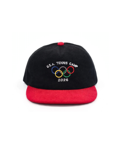 DOPEwhite 'U.S.A Tennis Camp' Cap (Red)